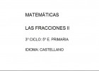 Fracciones II | Recurso educativo 33581