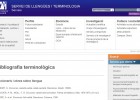 Bibliografia terminològica | Recurso educativo 33965