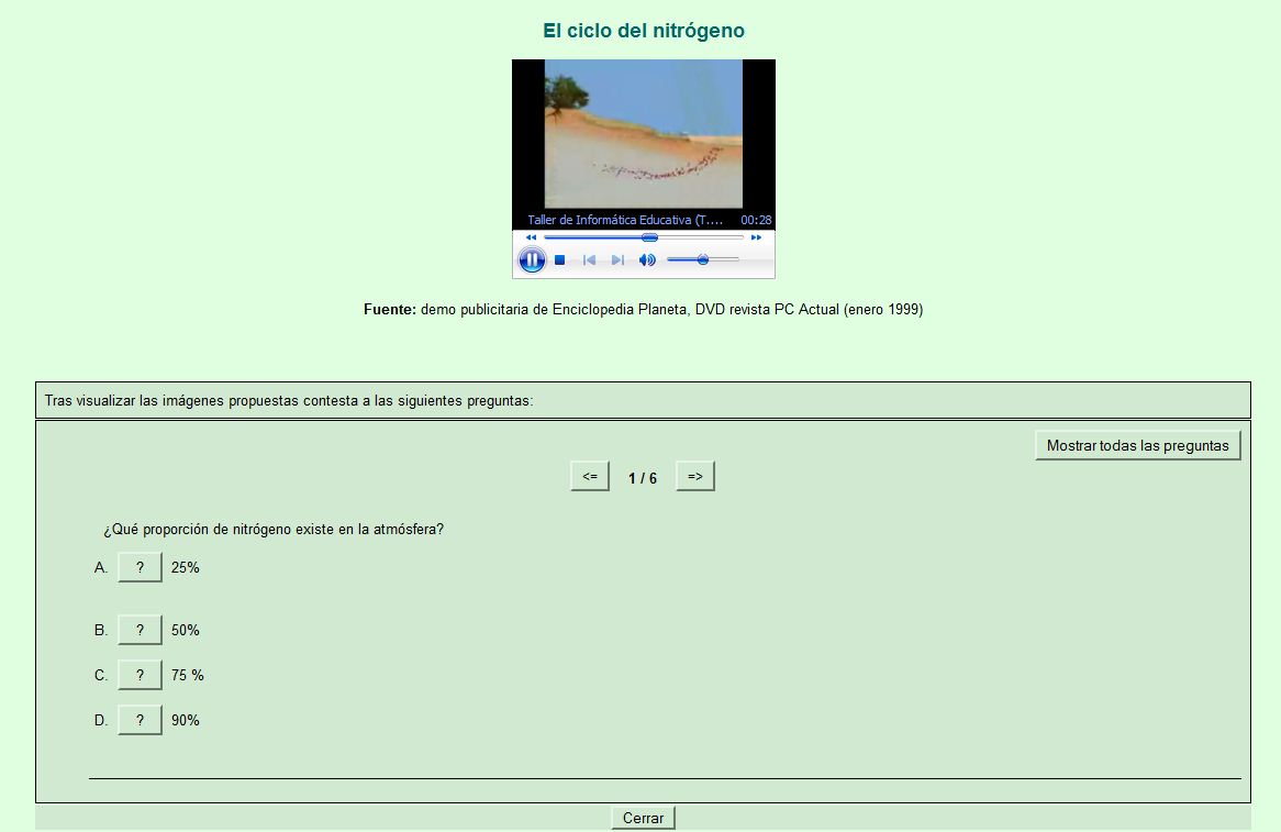 El cicle del nitrogen | Recurso educativo 34037