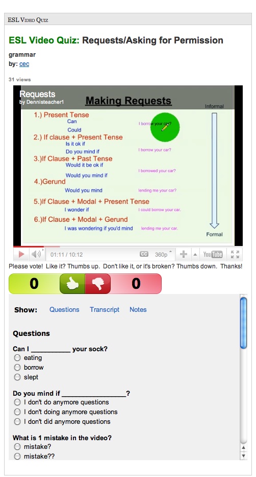 Video: Requests, Asking for Permission | Recurso educativo 34105