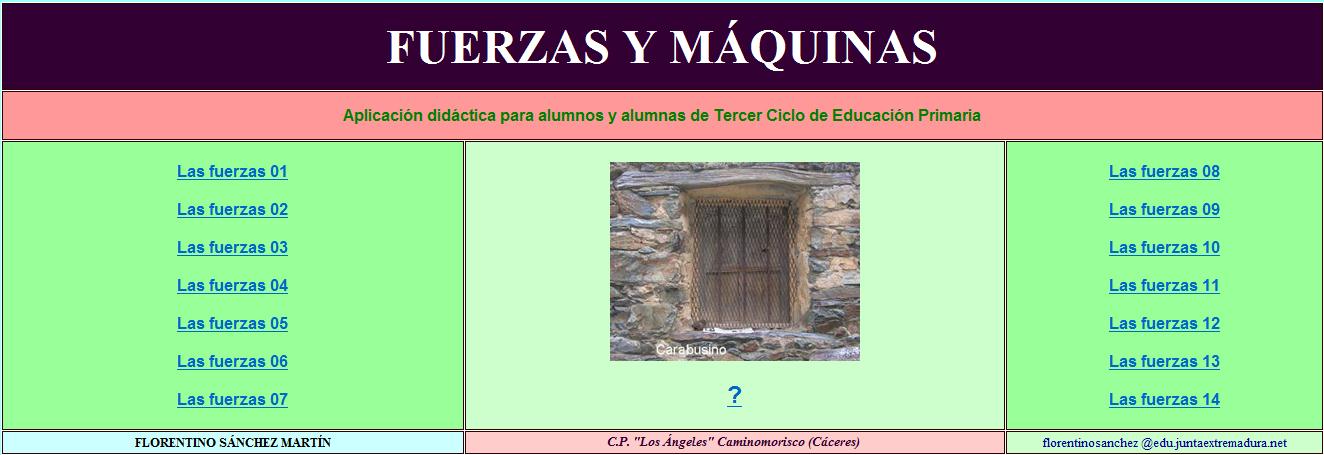 Fuerzas y máquinas | Recurso educativo 34626