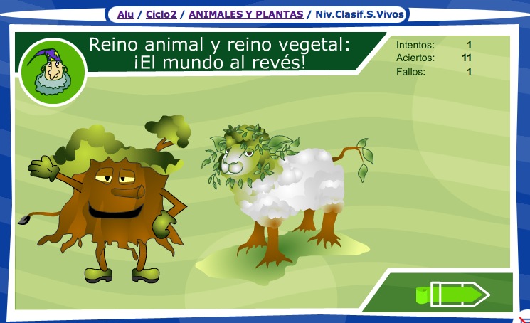 Reino animal y reino vegetal | Recurso educativo 35654