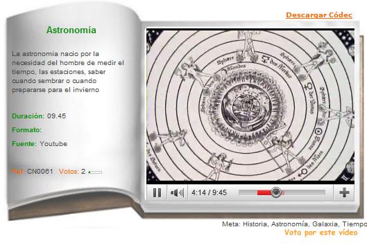 Astronomía | Recurso educativo 36221