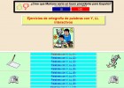 Ejercicios de ortografía de palabras con Y, LL | Recurso educativo 36240