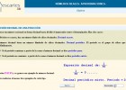 Expresión decimal de una fracción | Recurso educativo 36665