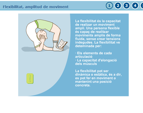 Flexibilitat, amplitud de moviment | Recurso educativo 37895