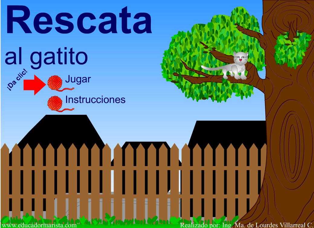 Rescata al gatito | Recurso educativo 40028