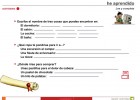 Vocabulario de la casa, ropa o tiendas | Recurso educativo 40129