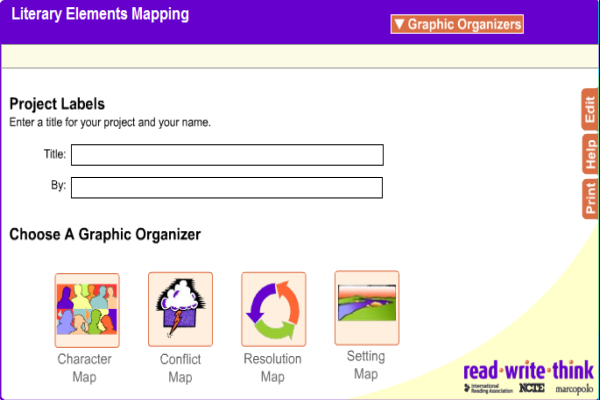 Literary elements mapping | Recurso educativo 41725