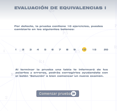 Evaluación de Equivalencias I | Recurso educativo 41828