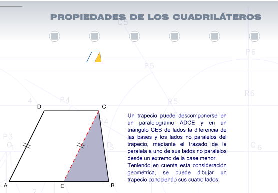 Propiedades de los cuadrilateros | Recurso educativo 41892