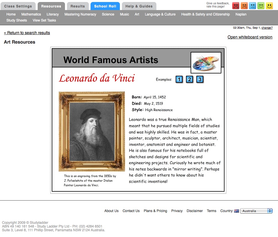 Leonardo da Vinci | Recurso educativo 42128