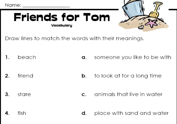 Friends for Tom | Recurso educativo 42805