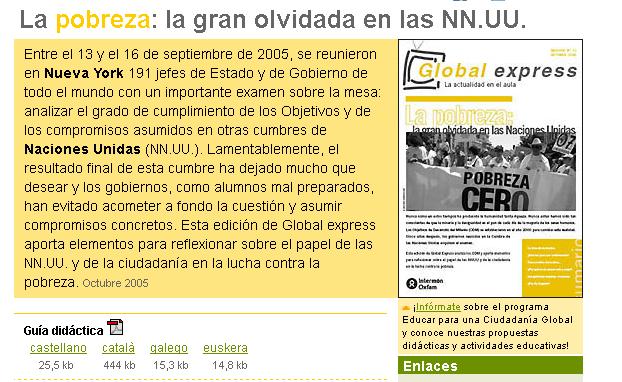 La pobreza: la gran olvidada en las NN.UU. | Recurso educativo 44656