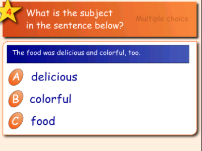 Subject in a sentence | Recurso educativo 47400