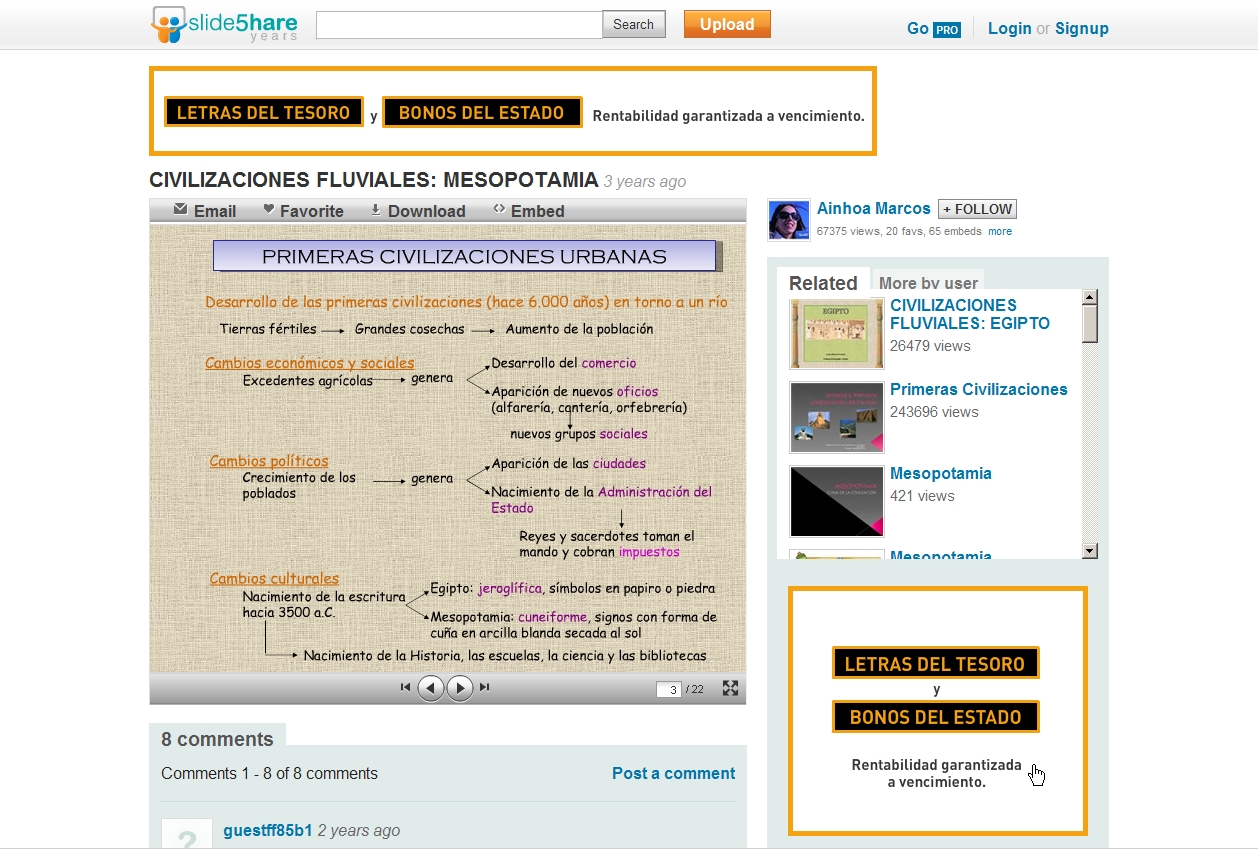 Civilizaciones fluviales: Mesopotamia. | Recurso educativo 47474