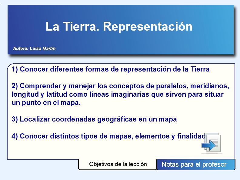 Representación de la Tierra | Recurso educativo 47497