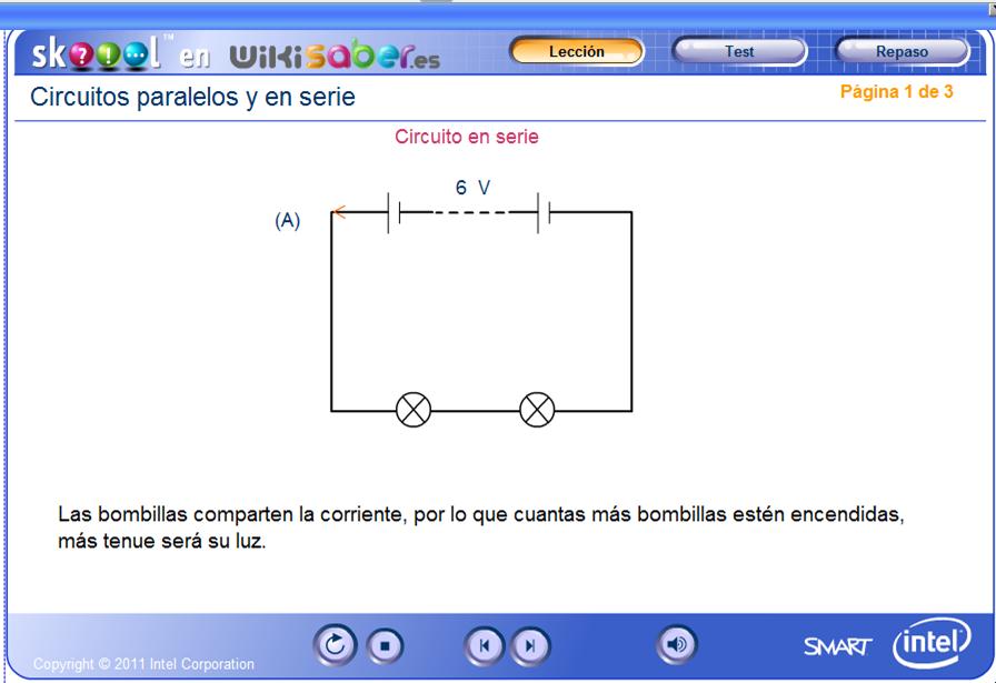 Series y circuitos paralelos | Recurso educativo 47718