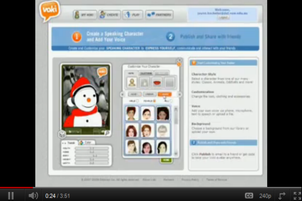Tutorial: How to create a Voki | Recurso educativo 49326