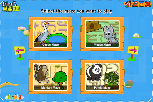 Animal maze | Recurso educativo 49613