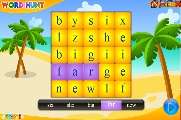 Word hunt | Recurso educativo 49668