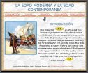 La Edad Moderna y la Edad Contemporánea | Recurso educativo 52289