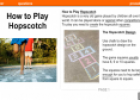 How to play hopscotch | Recurso educativo 54002