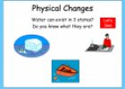 Physical changes | Recurso educativo 54851