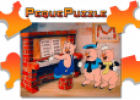 Puzzles: Los tres cerditos | Recurso educativo 60334