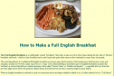 Full English Breakfast | Recurso educativo 10427