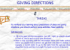 Webquest: Giving directions | Recurso educativo 10632