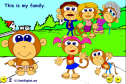 The monkey family | Recurso educativo 15608