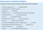 Comparatives and Superlatives | Recurso educativo 18984