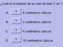 Áreas y volúmenes: Autoevaluación | Recurso educativo 1922