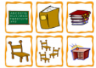 School Objects Flashcards | Recurso educativo 19308