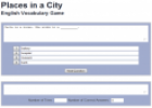 Places in a city (vocabulary game) | Recurso educativo 19700