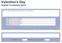 Valentine's Day (vocabulary game) | Recurso educativo 19703