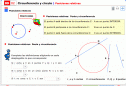 Posiciones relativas entre circunferencias y círculo | Recurso educativo 21585