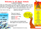 All about animals | Recurso educativo 27395