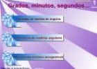 Grados, minutos, segundos... | Recurso educativo 2770