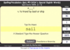 Verb spelling quiz | Recurso educativo 32211