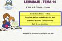 Lenguaje 4º. Tema 14 | Recurso educativo 6341