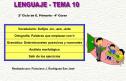 Lenguaje 4º. Tema 10 | Recurso educativo 6345