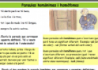 Text: Paraules homònimes i homòfones | Recurso educativo 9995