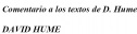 Comentario a los textos de D. Hume | Recurso educativo 64169