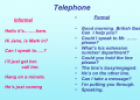 Telephone conversations | Recurso educativo 64452