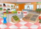 Orientación espacial ayudándonos de elementos de un supermercado | Recurso educativo 66993