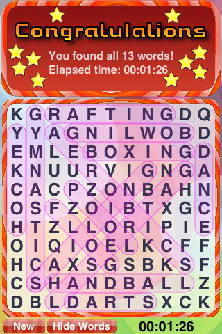 Word search kids | Recurso educativo 69647