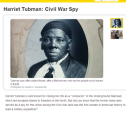 Harriet Tubman: Civil War spy | Recurso educativo 70961