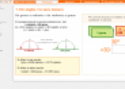 Els angles i la seva mesura: De graus a radiants i de radiants a graus | Recurso educativo 76368